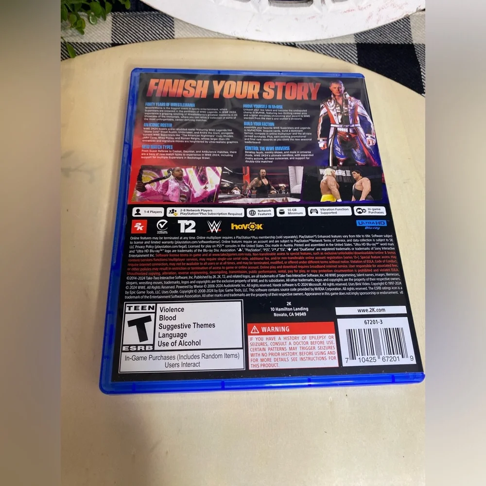 WWE 2K24 for PS5‎